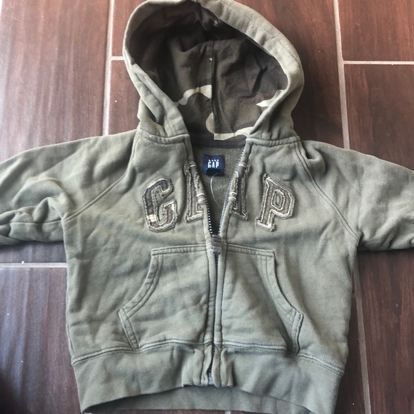 GAP Other - Baby Gap camo zip up